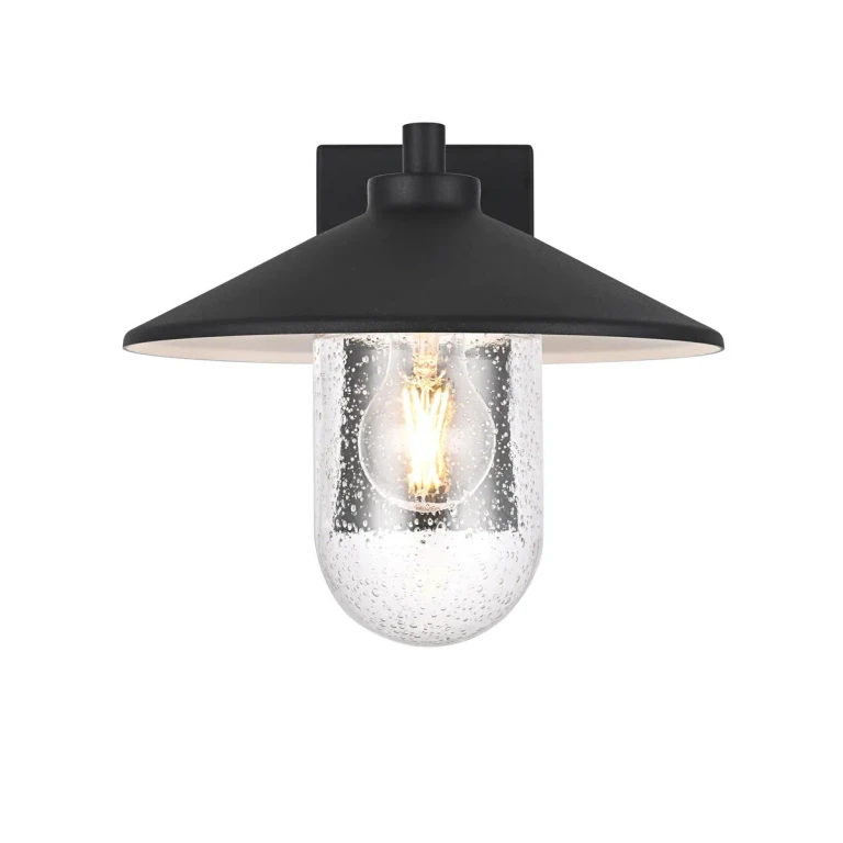Black Outdoor Wall Sconce from the Scott Collection
