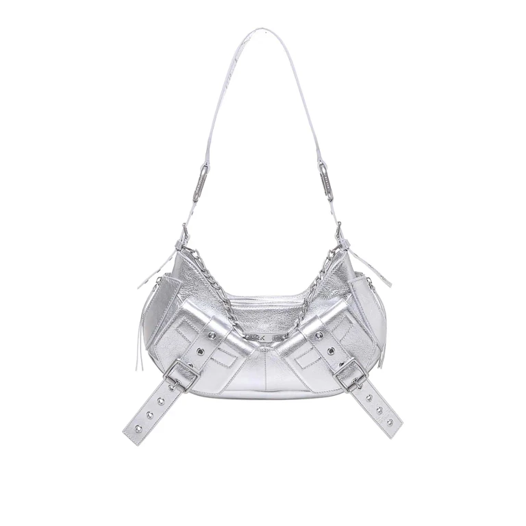 Biasia Sac Porté Épaule - Argent