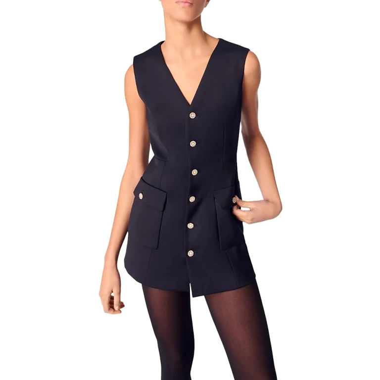 Maje Layered Effect Dress