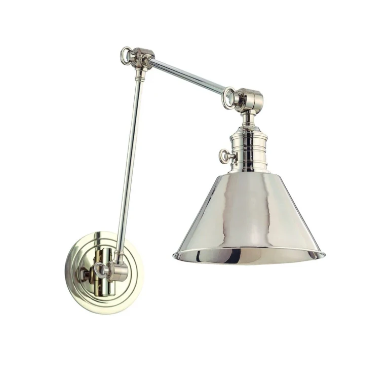 Garden City 23" Wall Sconce in Polished Nickel