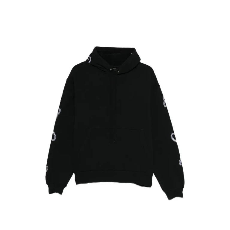 Sudadera con capucha Balenciaga con logo en las mangas