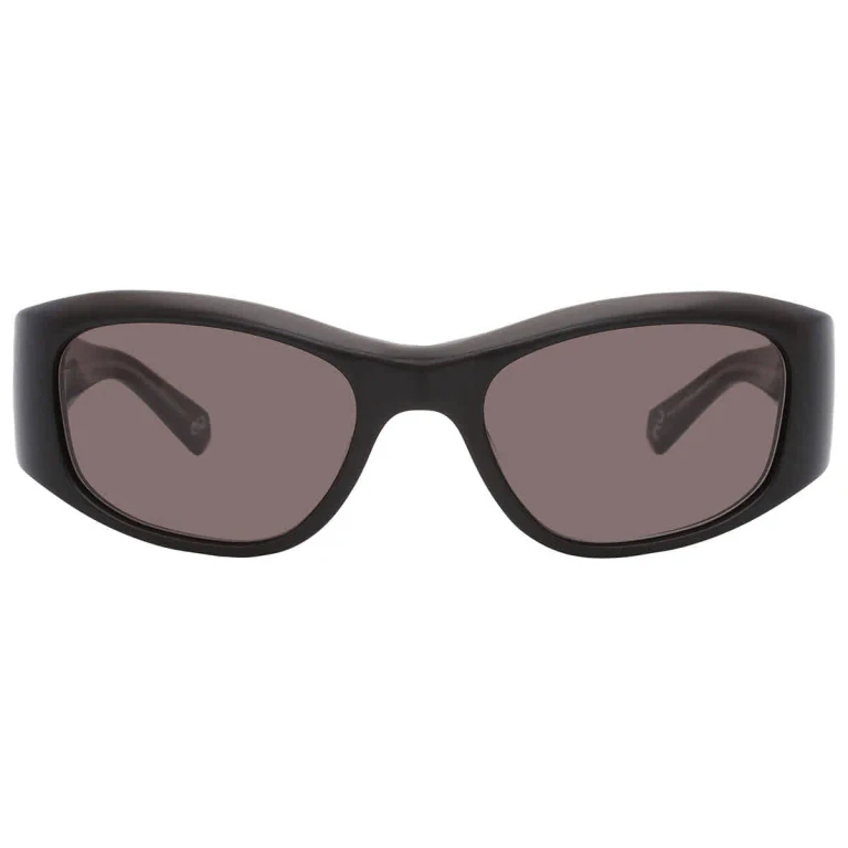 Mr. Leight ALOHA DOC S Lava Oval Mens Sunglasses ML2035 BK-GM/LAVA 52