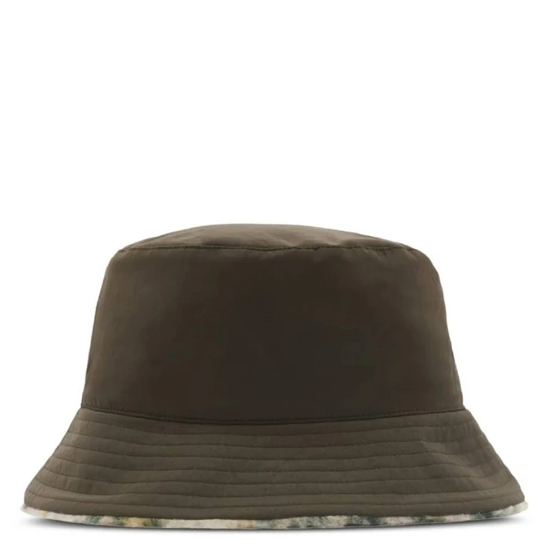 Burberry Check Fleece Reversible Bucket Hat