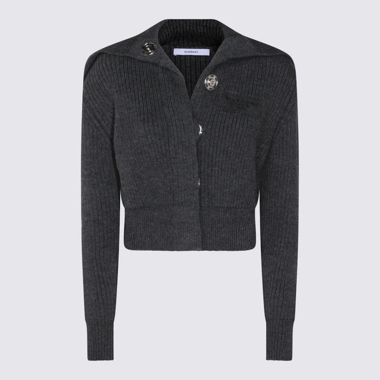 Givenchy Sweaters Slate Blend _wo Alpaca Ea Pa - Women