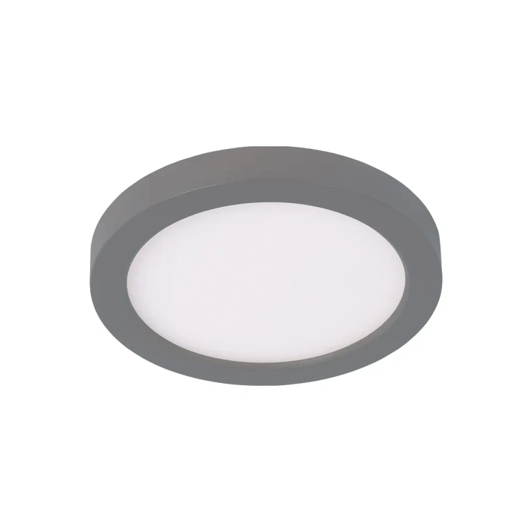 Nickel LED Flush Mount from the Round Collection