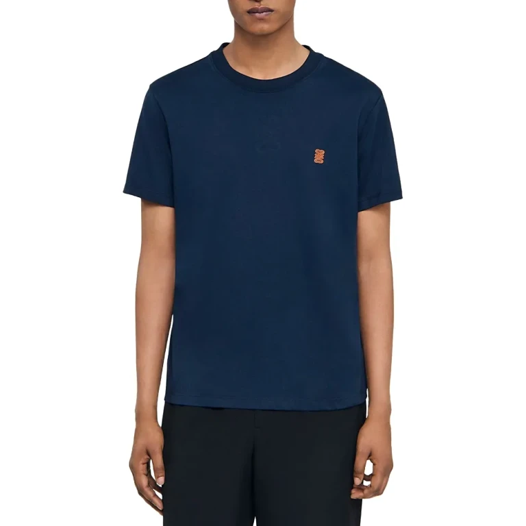 Sandro Short Sleeve Logo Tee