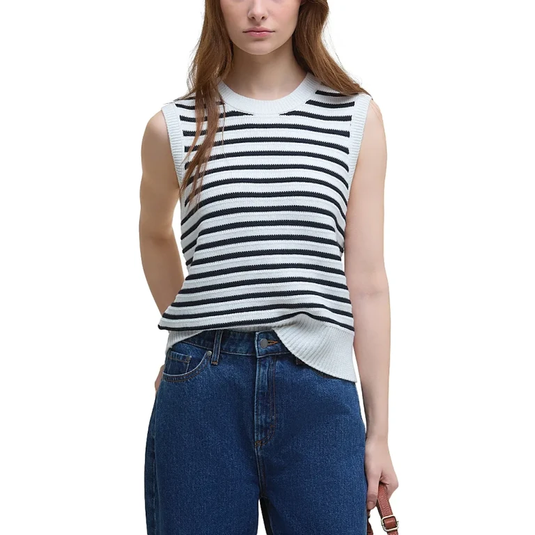 Barbour Emberly Sleeveless Knit Tank Top