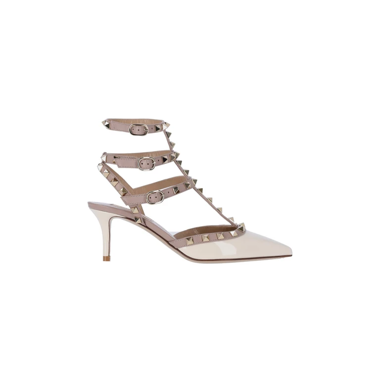 Valentino Garavani With Heel White Leather - Women