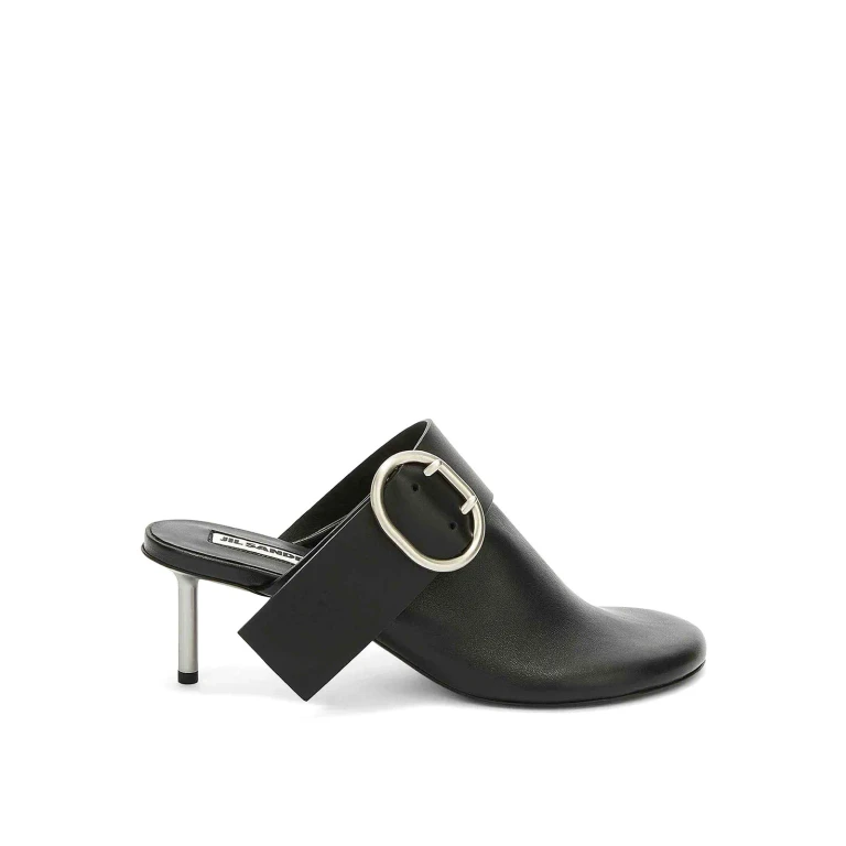 Mules Jil Sander - Preto