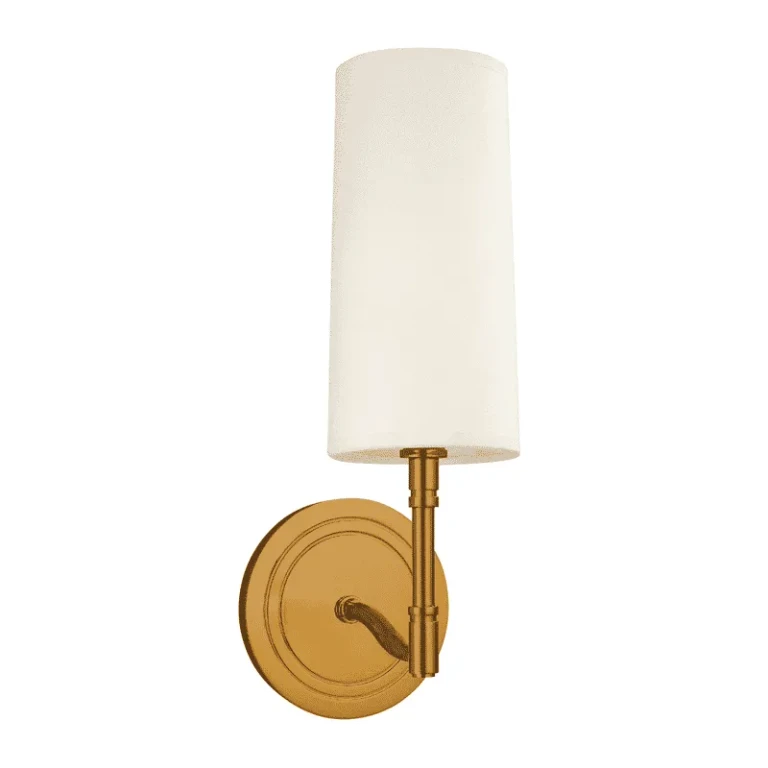 Dillon 14" Wall Sconce in Aged Brass