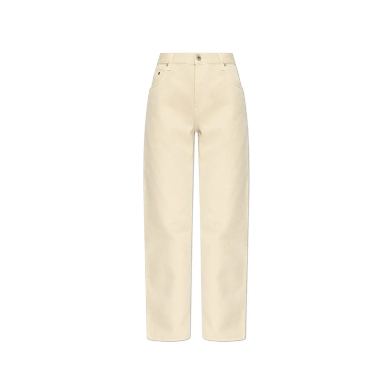 Burberry Logo Patch Straight-leg Trousers