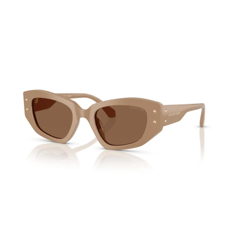 Michael Kors Le Praz Brown Cat Eye Ladies Sunglasses MK2234B 355573 50