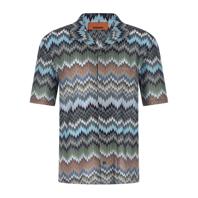 Missoni Multicolor Viscose Blouse - Men