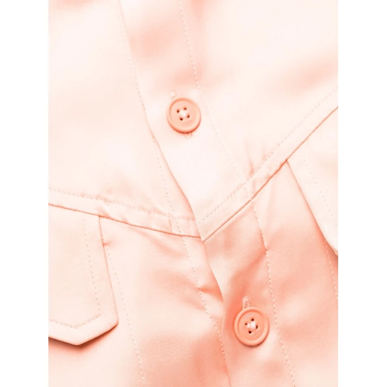 Off-White Off White Shirts Pink Viscose - Women