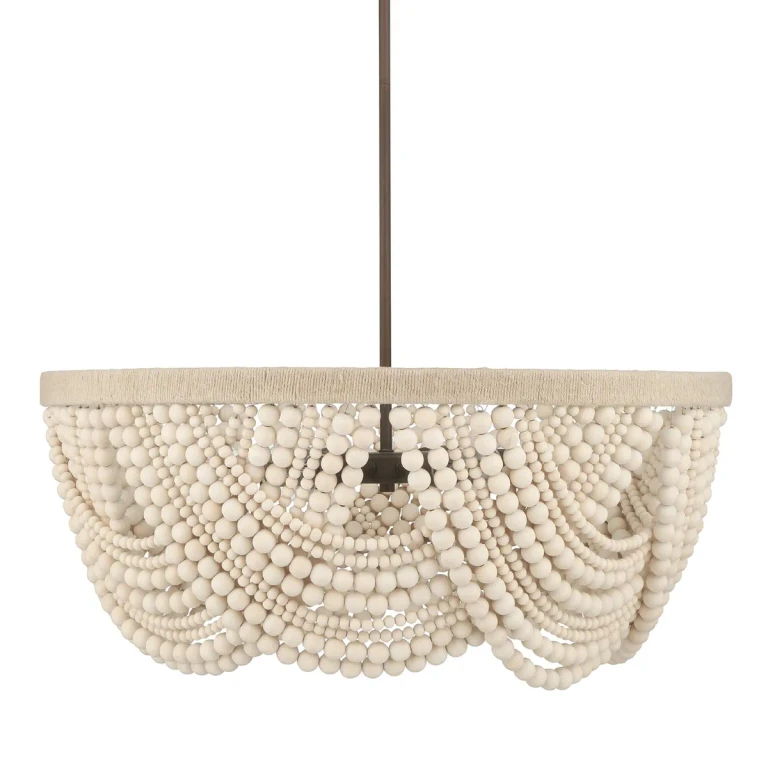 Matte Bronze Chandelier from the Autumndale Collection
