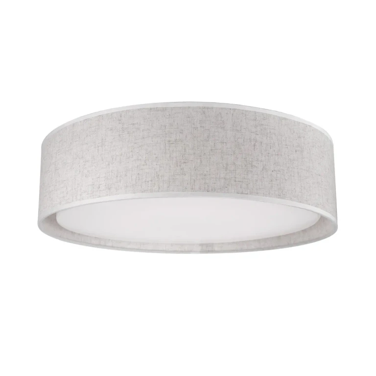 Beige LED Flush Mount from the Dalton Collection