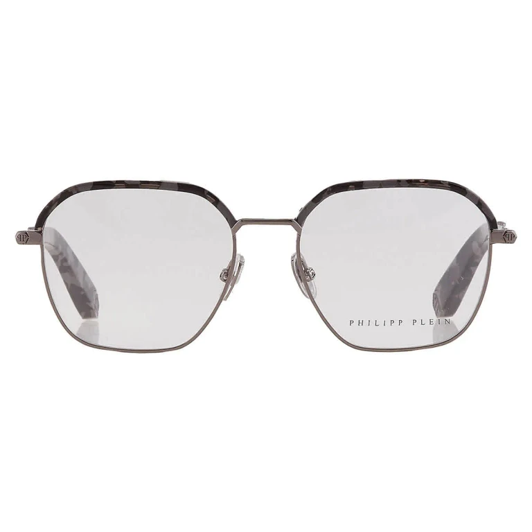 Philipp Plein Demo Geometric Mens Eyeglasses VPP017M 0568