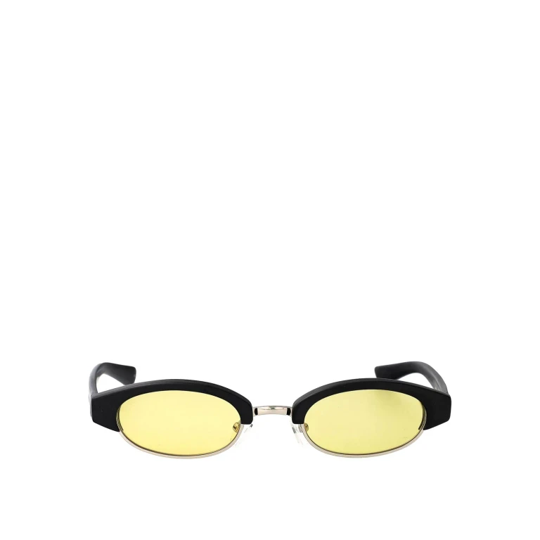 Alexander Mcqueen Lunettes De Soleil - Noir