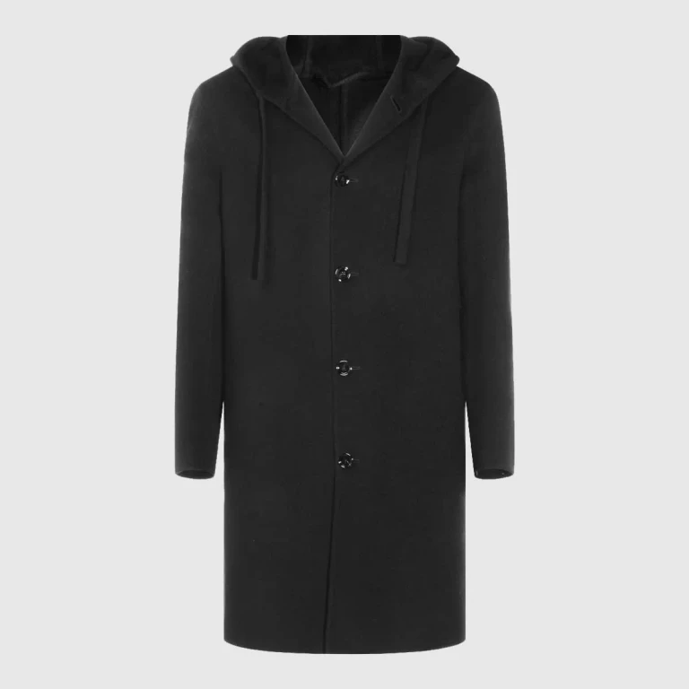 Gucci Black Wool Coat