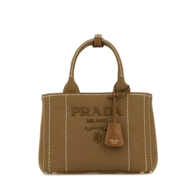 Camel Canvas Handbag