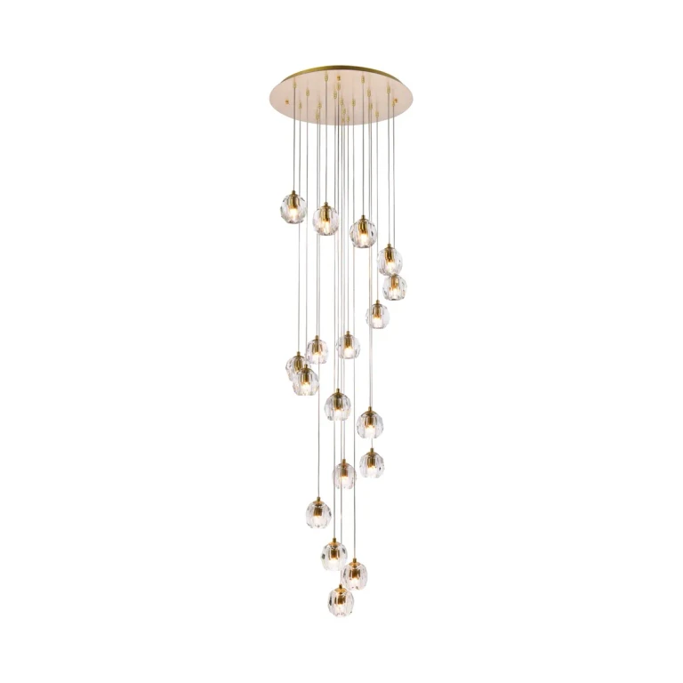 Gold LED Pendant from the Eren Collection