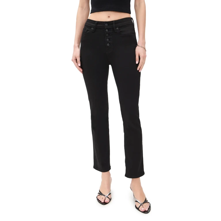 Good American Good Legs Straight Jeans indigo514 24