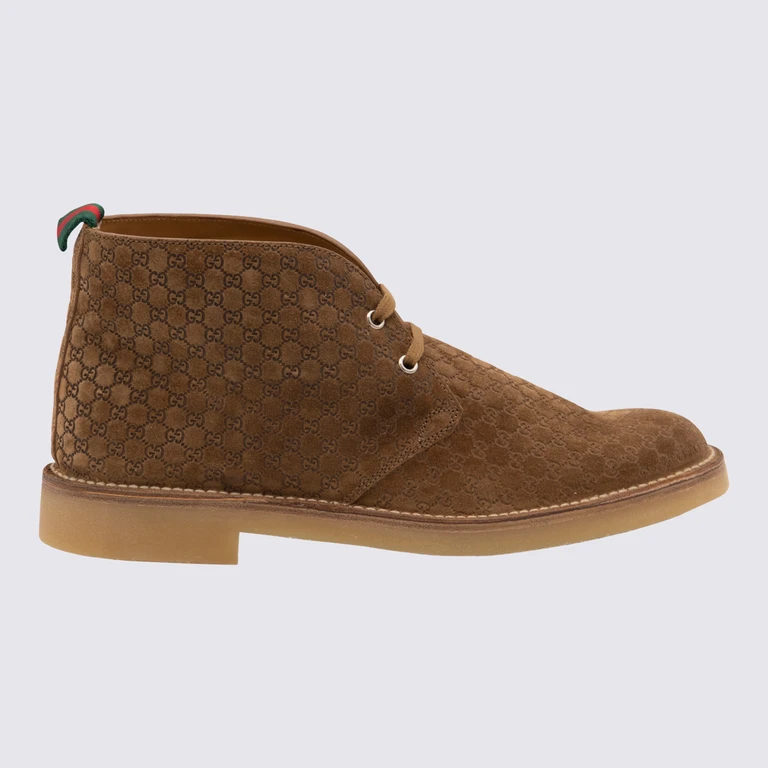 Gucci Boots Tobacco _le - Men