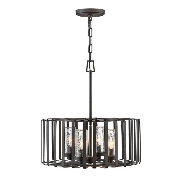Brushed Graphite LED Outdoor Lantern from the Reid Collection