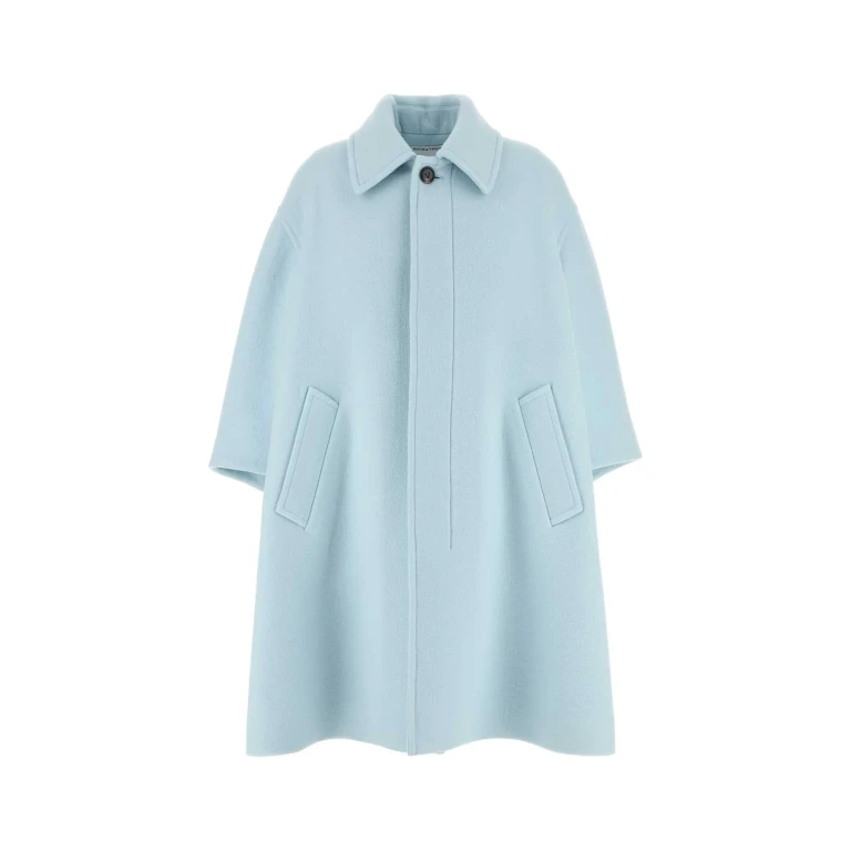 Bottega Veneta Light Blue Cashmere Coat