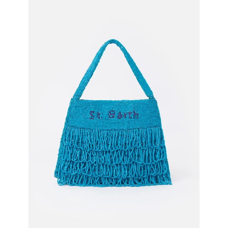 Mc2 Saint Barth Shiny Turquoise Mini Bag Pearl Sky - Unisex