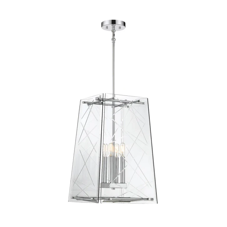 Kole 4-Light Pendant in Polished Chrome
