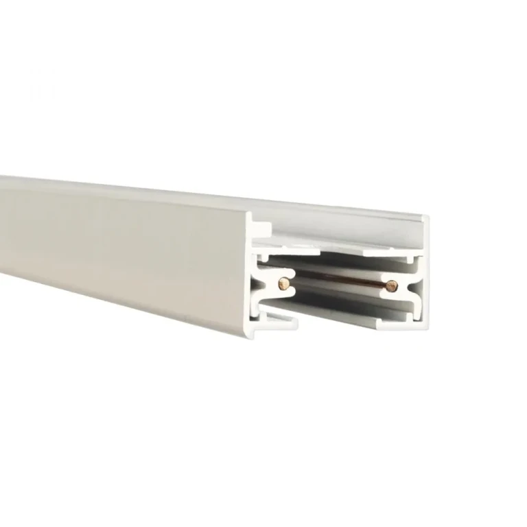 WAC Lighting L Track Single Circuit 120V in White - LT8-WT