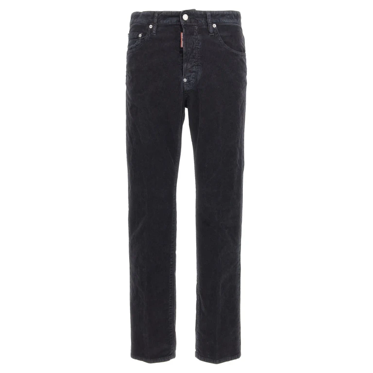 Pantaloni Casual Uomo Dsquared2 - Nero