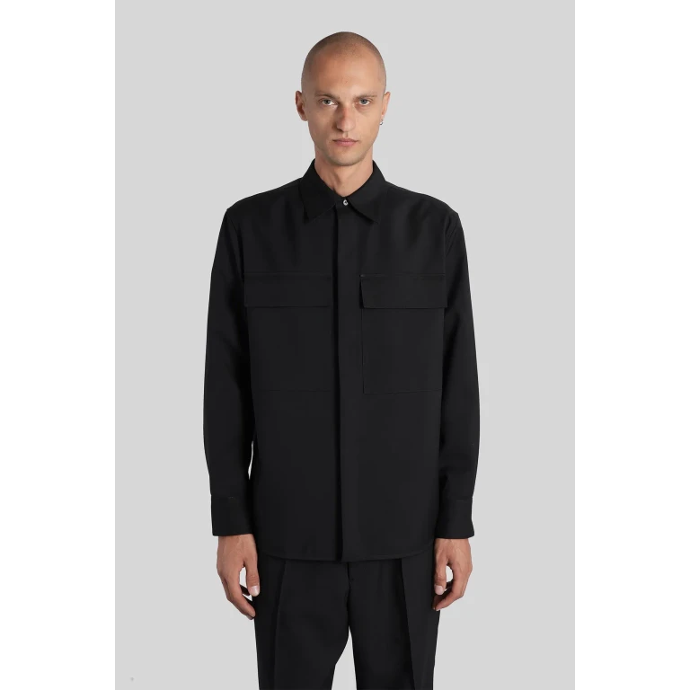 Jil Sander Virgin Wool Shirt (J23DL0104J40159_001)