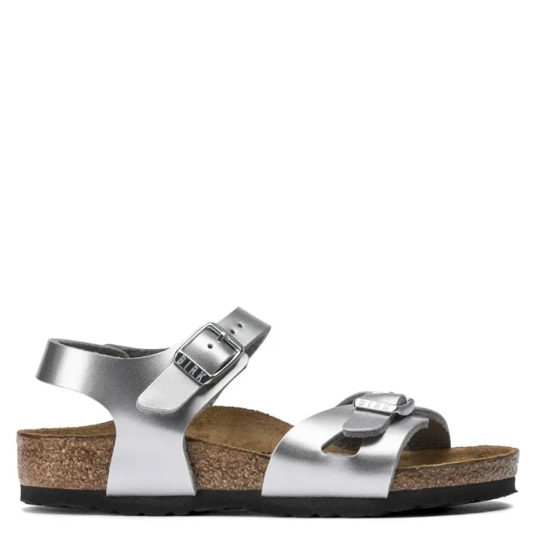 Birkenstock Girls Birko-Flor Rio Metallic
