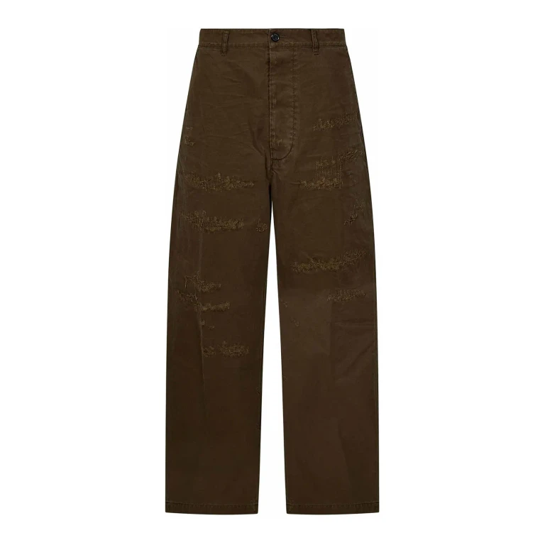 Dsquared2 Distressed Straight-leg Pants