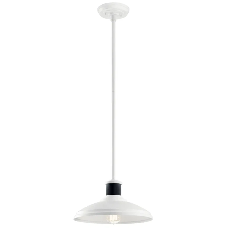 Allenbury 12" Outdoor Light in White
