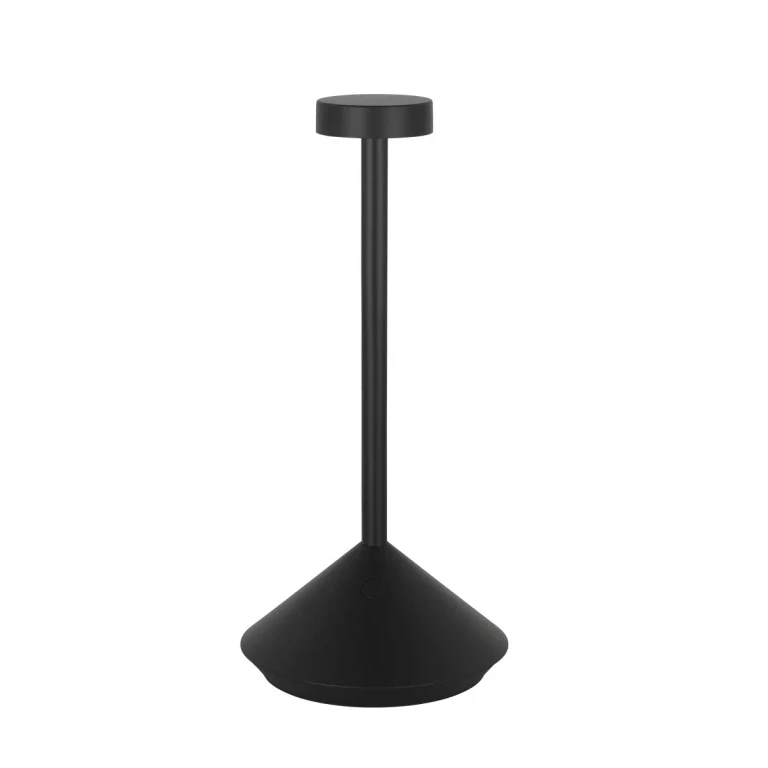 Black LED Table Lamp from the Moneta Collection
