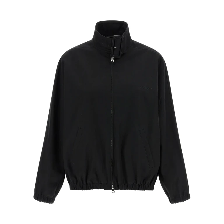 Courrèges buckle Zipped Bomber Jacket
