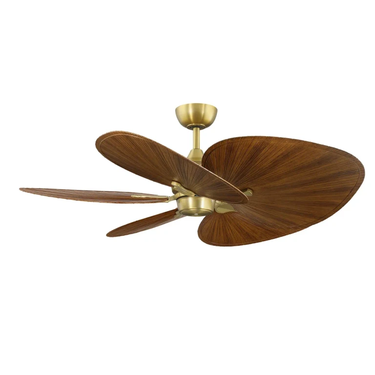 Brushed Satin Brass DC Motor from the Islander DC Collection