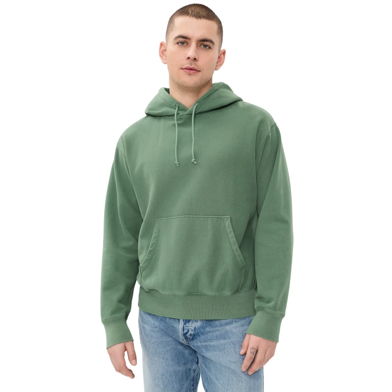 Madewell New Mccarren Hoodie Botanical Green XL