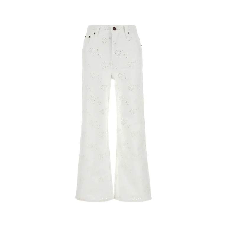 Jil Sander White Denim Jeans