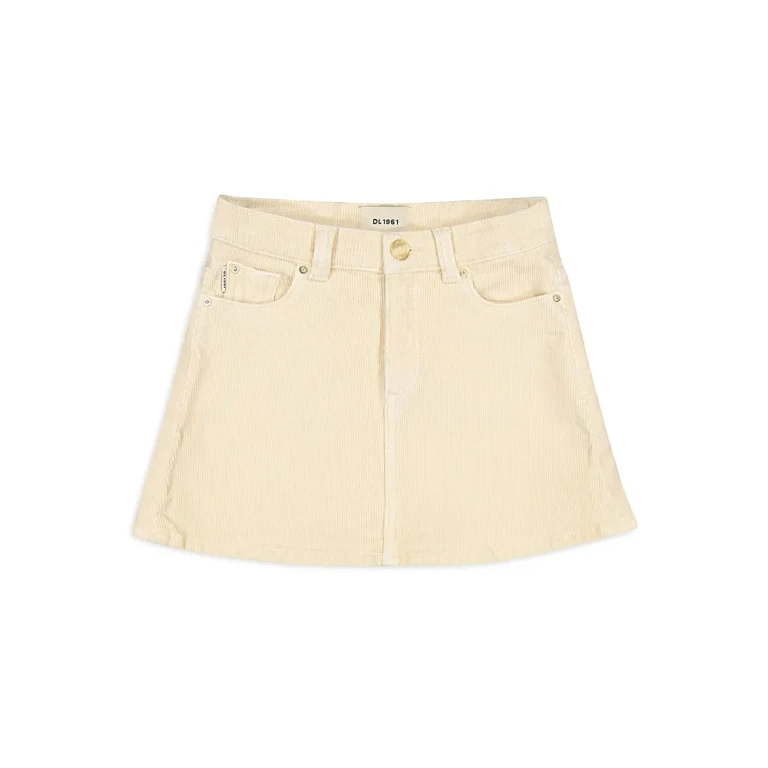 DL1961 Girls' Jenny Corduroy Mini Skirt - Big Kid
