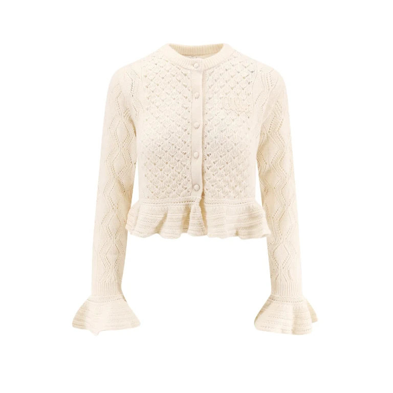 Chloé Pointelle Cardigan