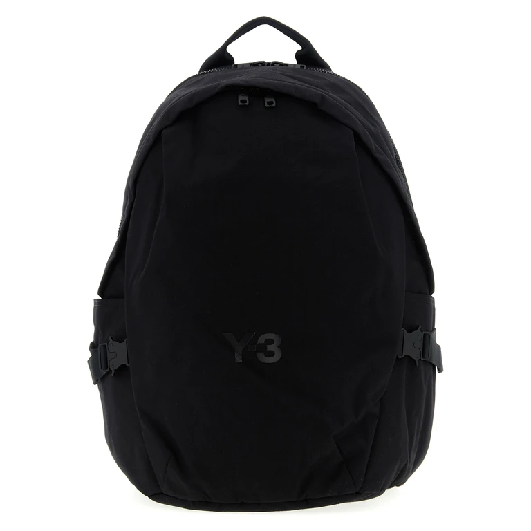 Mochila Y-3 com placa de logótipo