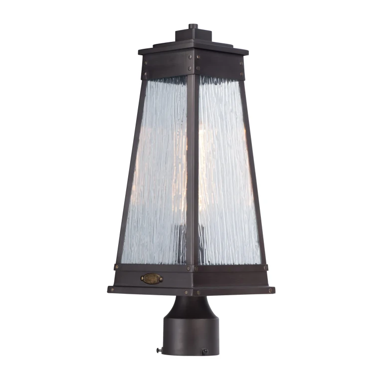 Maxim Schooner Outdoor Post Light in Olde Brass - 3041RPOLB