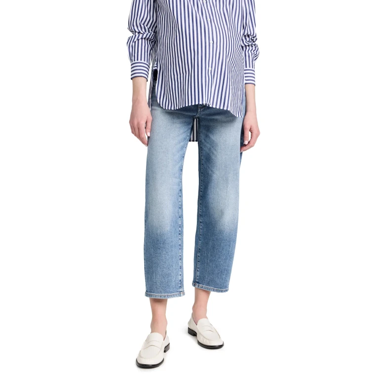 DL1961 Thea Boyfriend Jeans Maternity: Relaxed Boyfriend Ravello (Vintage) 30