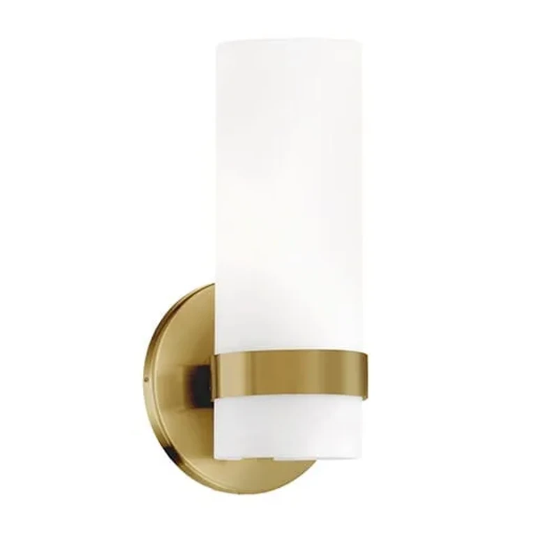 Milano LED Wall Sconce in Brushed Gold