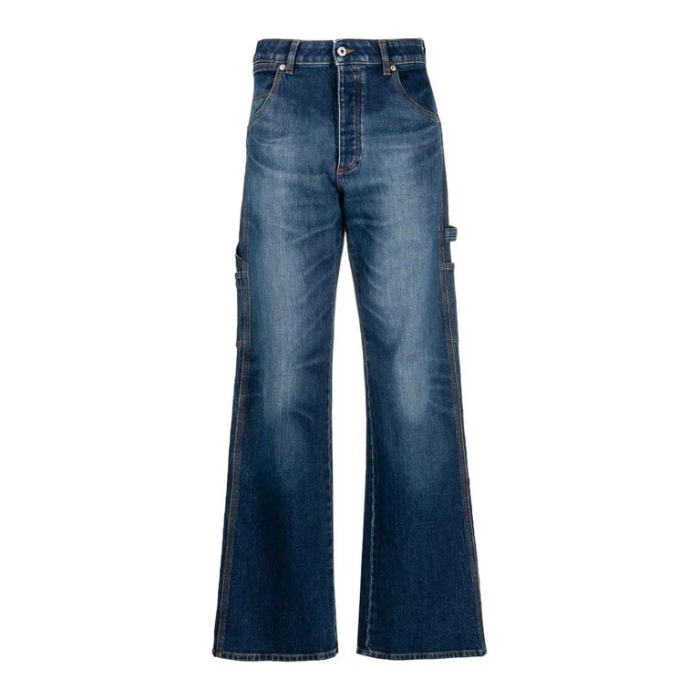 Heron Preston Jean Évasé - Bleu