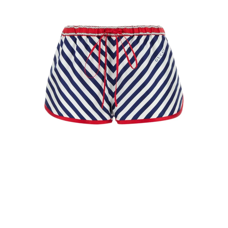 プラダ プリントシルクショートパンツ